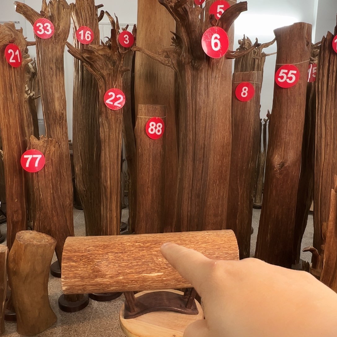 小***播摆件沉香沉香原料6