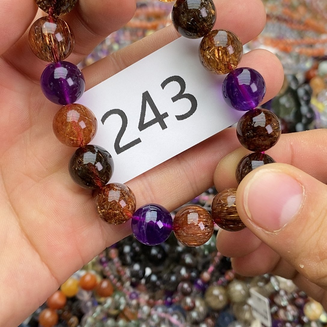 未镶嵌水晶手链手链