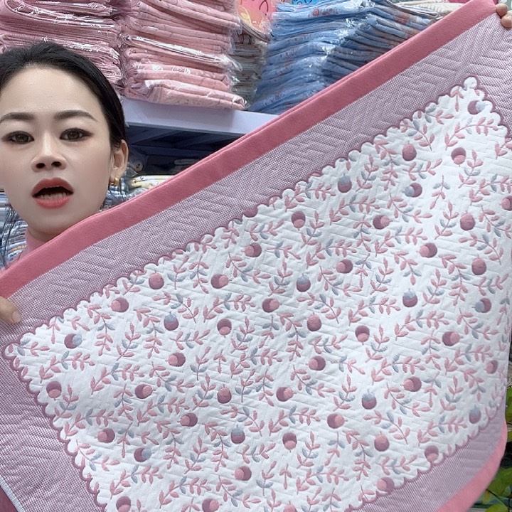 棉粉色小樱桃纯棉