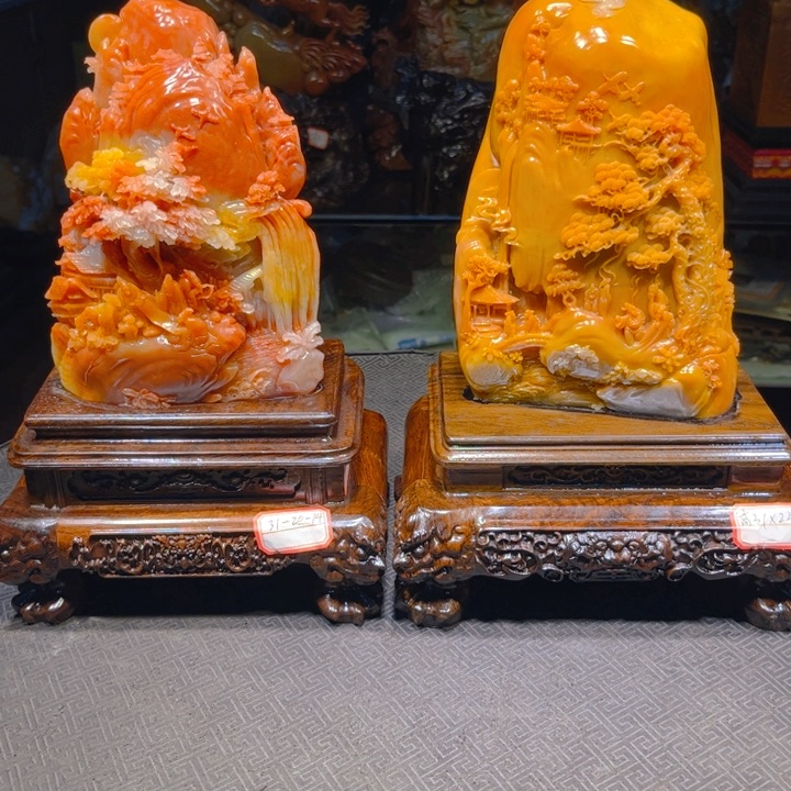 寿山石用****4寿山石雕刻艺术品