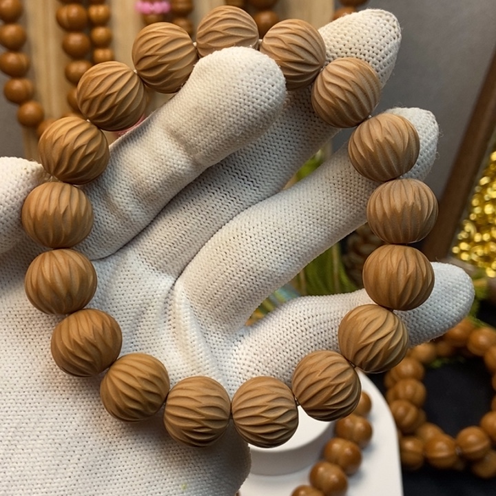 桃核手串猴头核桃全品无瑕天河无项