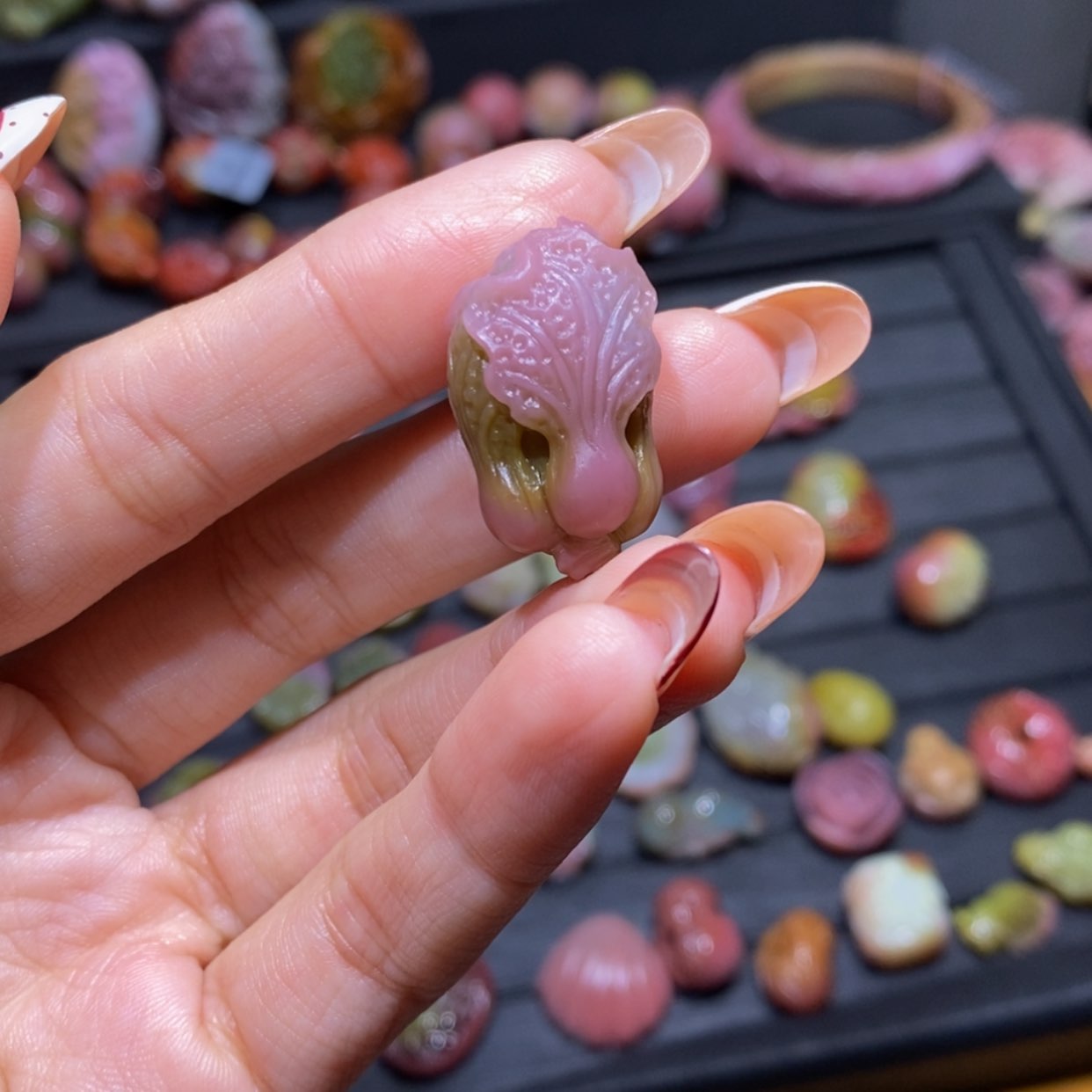 【闪购商品】玛瑙/玉髓手链未镶嵌奋*喵盐源玛瑙