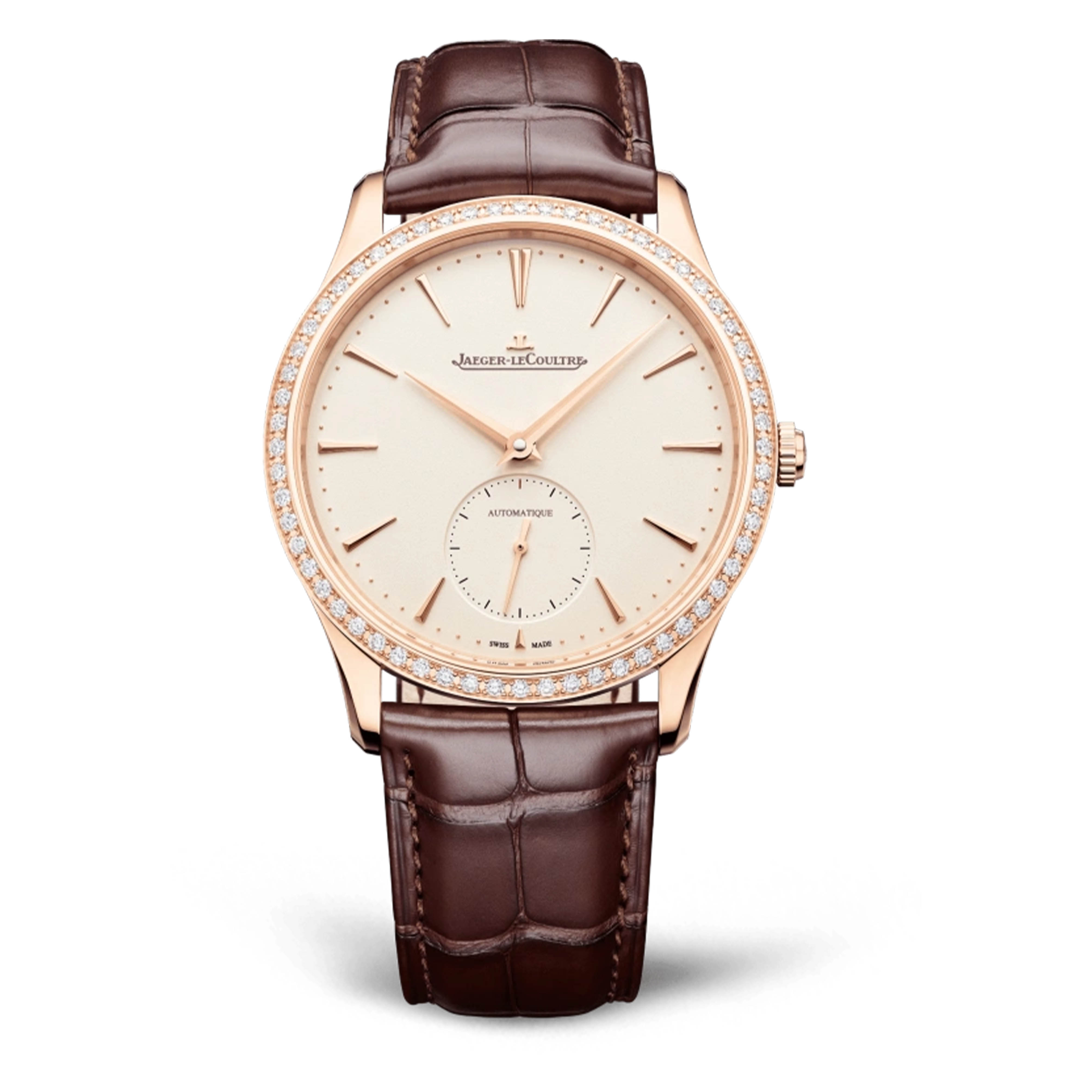 未使用 Jaeger-LeCoultre/积家 /Q1212501大师钻圈白盘/39mm