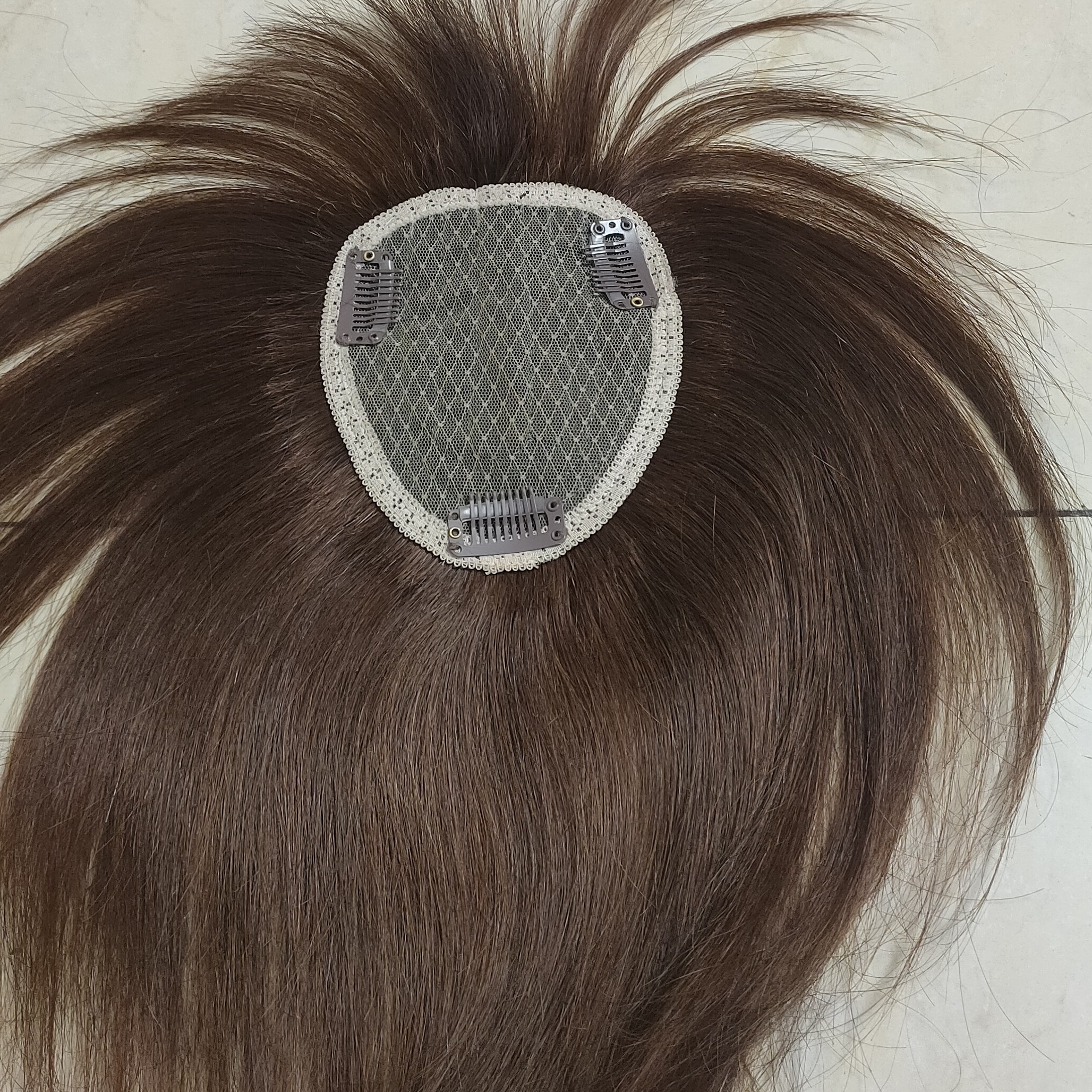 杰2“初恋款“全真发补发片，遮盖白发补充发量，透气逼真