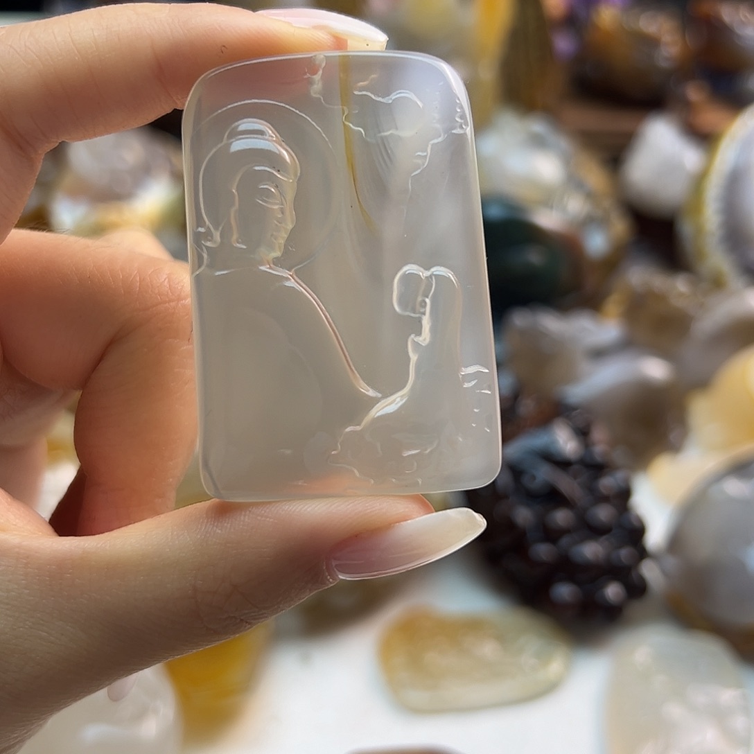 玛瑙/玉髓未镶嵌颈饰