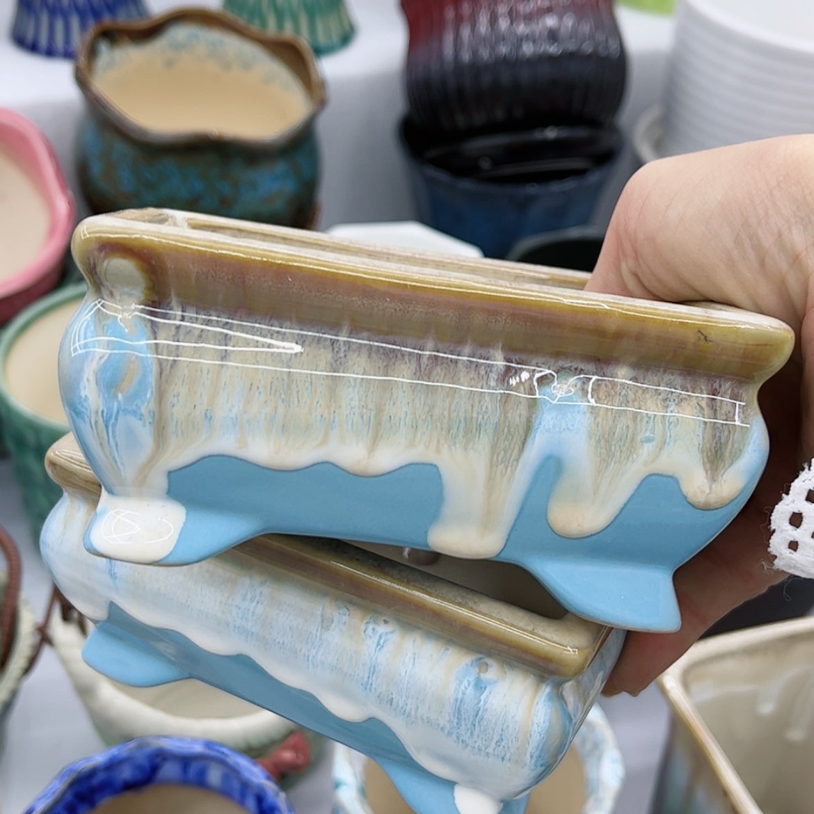 【闪购商品】陶瓷多肉绿植陶瓷花盆