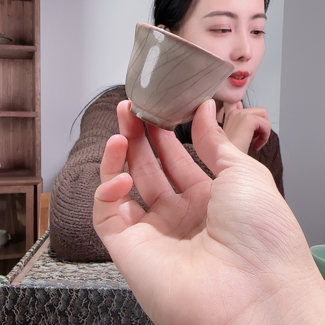 摆件瓷铃铛杯11111