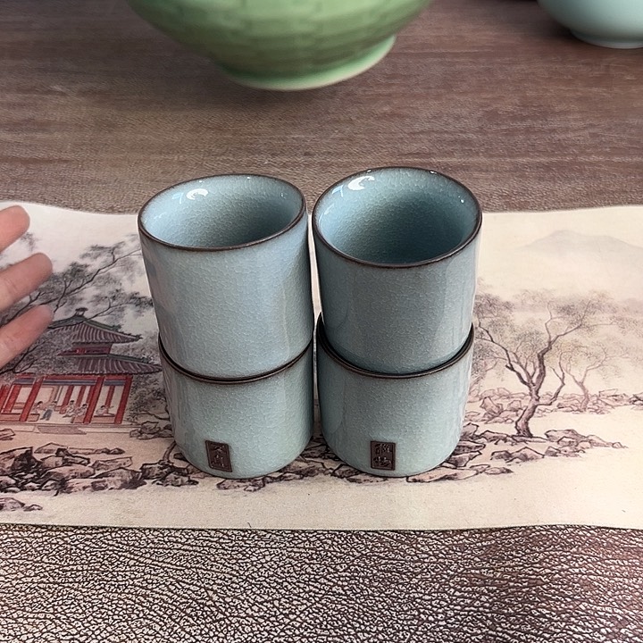小米茶器龙泉青瓷