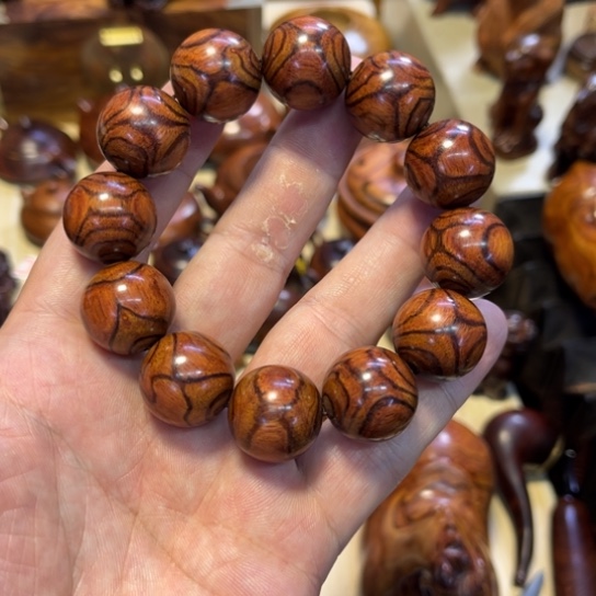 黄花梨/降香黄檀手串/手链黄花梨