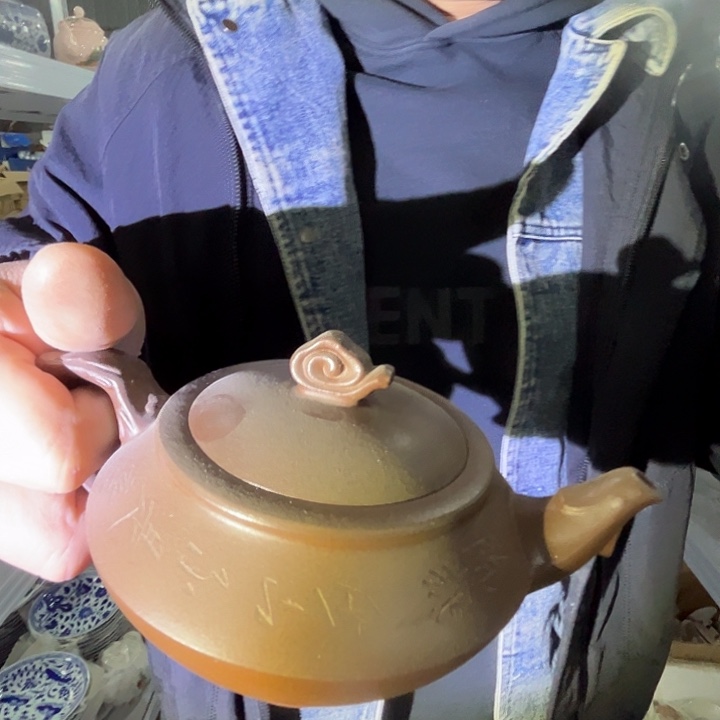 瓷片景德镇陶瓷紫砂壶