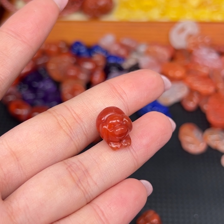 南红玛瑙未镶嵌吊坠(不含链)