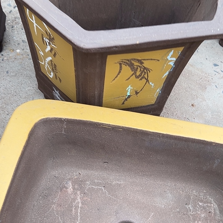 紫砂花盆透气花盆