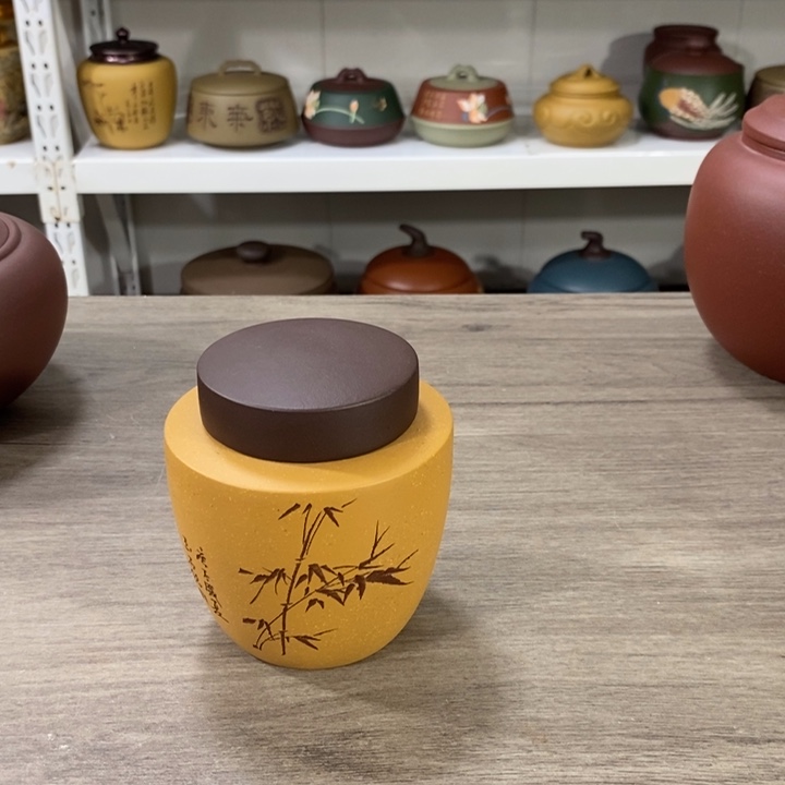 紫砂茶叶罐紫砂茶叶罐