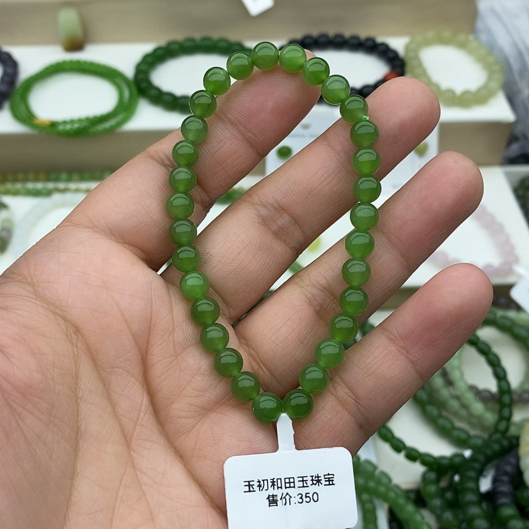 和田玉手链未镶嵌N**.