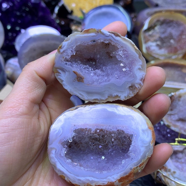 水晶福利蚕丝盆未镶嵌