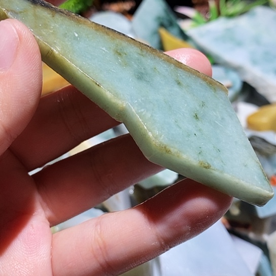 翡翠散珠边角料10
