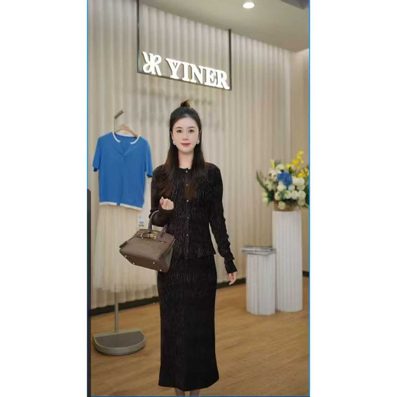 YINER音儿专选2025秋季新款衬衫8C65330136