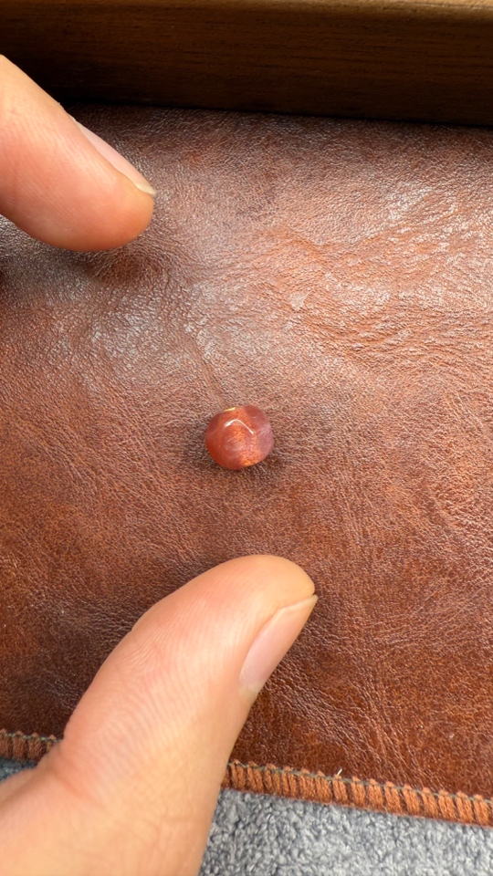 玛瑙无相配饰8.6mm左右