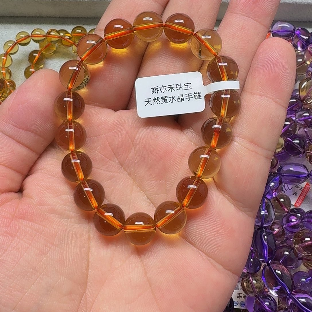 经***年水晶未镶嵌手链水晶