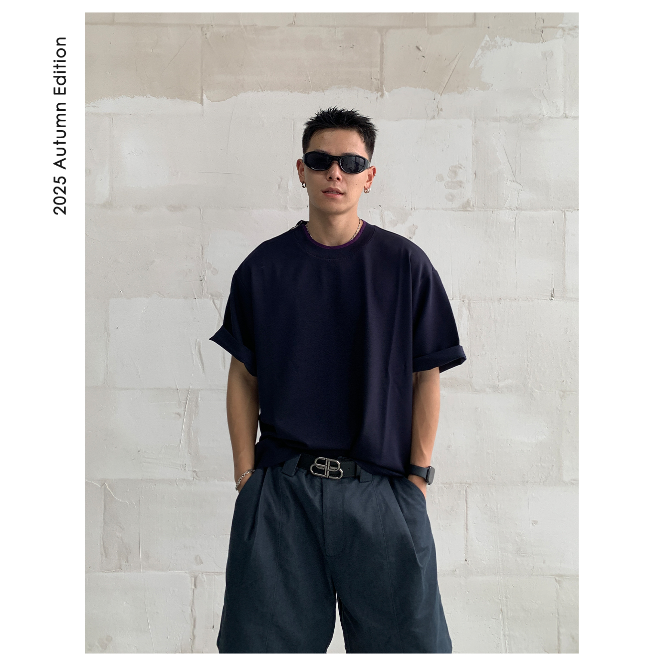 阿d服饰 索舍 25T11173 男士百搭T恤