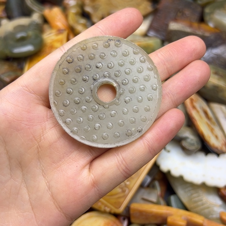 和田玉挂件未镶嵌慧*