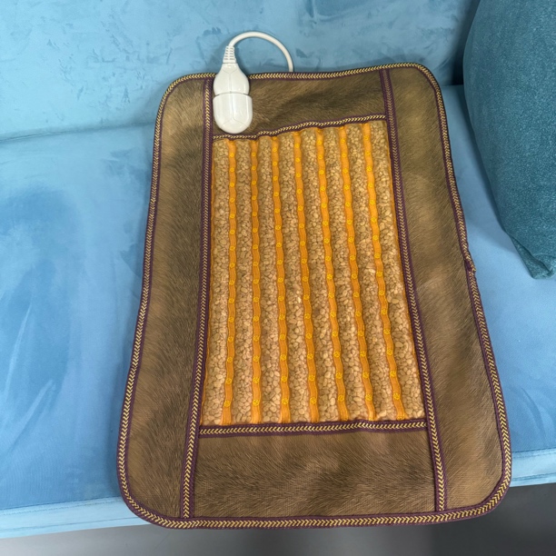 【书记甄选】泗水砭石加热枕头皮板