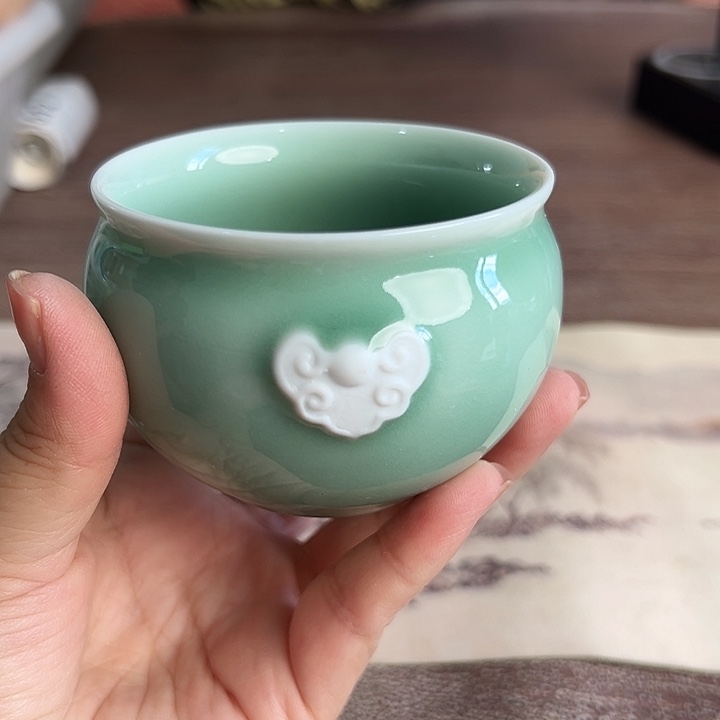 小米茶器龙泉青瓷