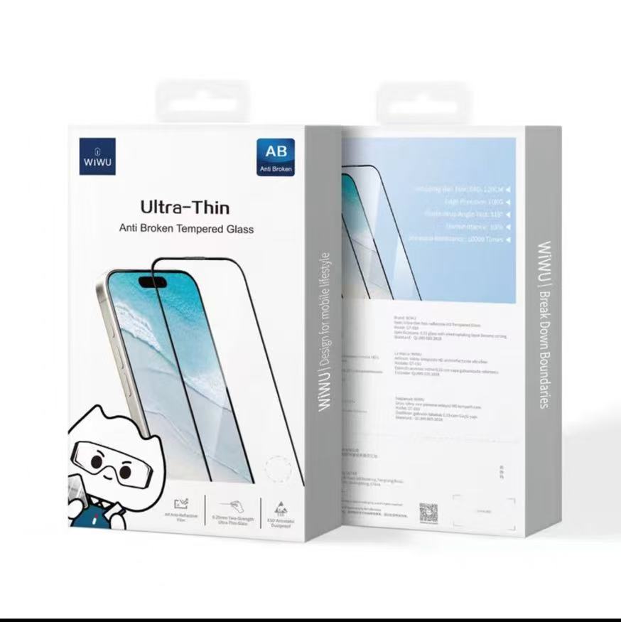 吉玛仕Wiwu高清防爆钢化膜适用16/17系列