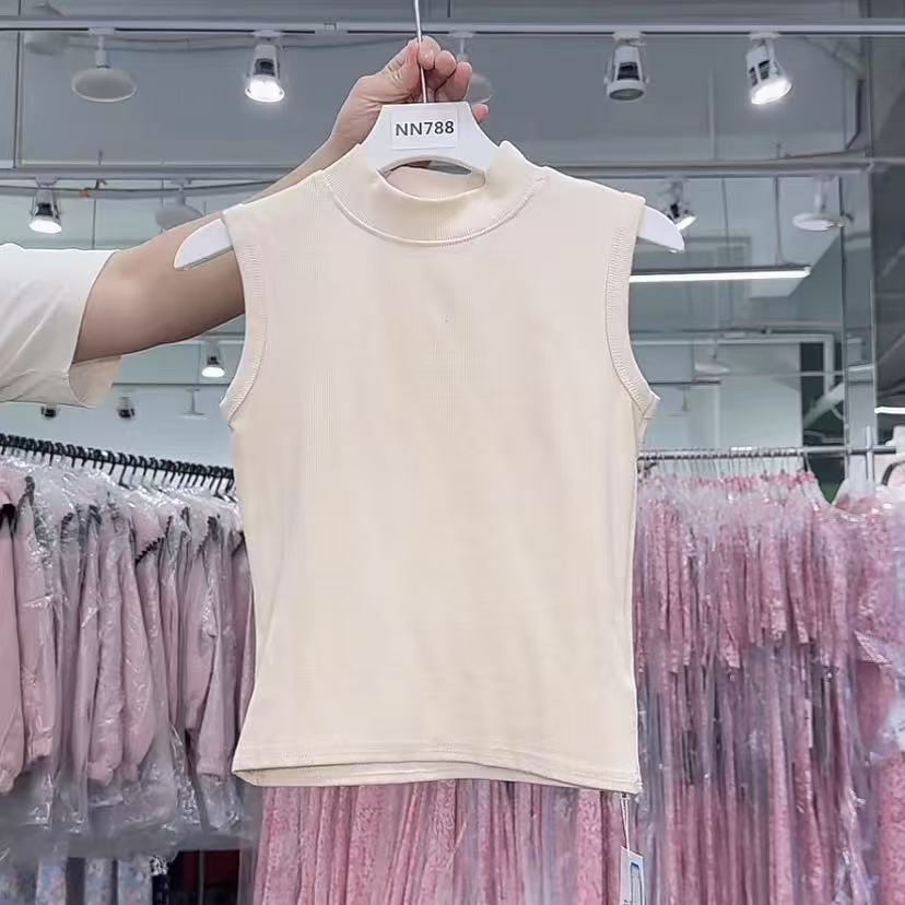 【YZ•衣系列】NN788-时尚女装设计感T恤显瘦x休闲设计师简约无袖