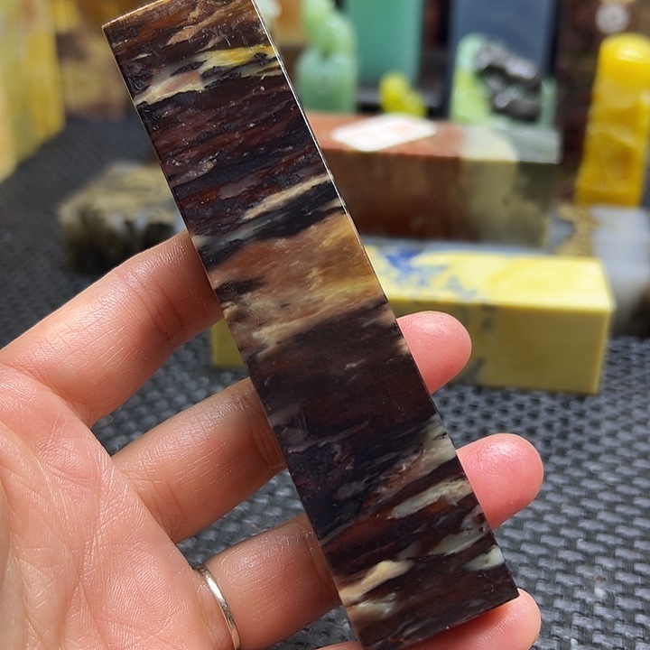 小***嘿青田石印章石印章石