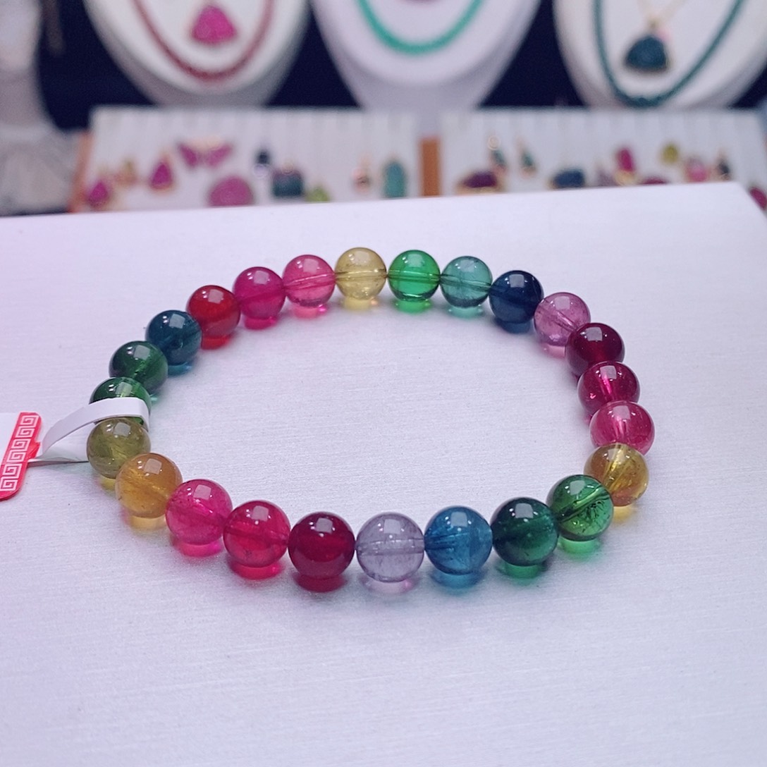 碧玺手链未镶嵌碧玺手链