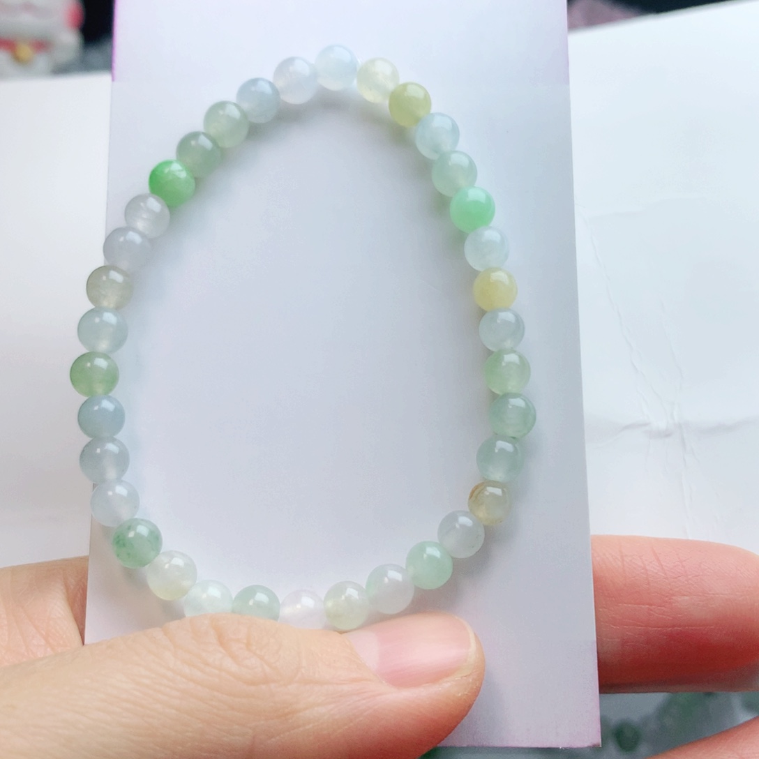 翡翠手链未镶嵌珠串