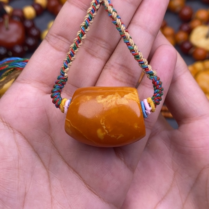 琥珀未镶嵌裸石蜜蜡L