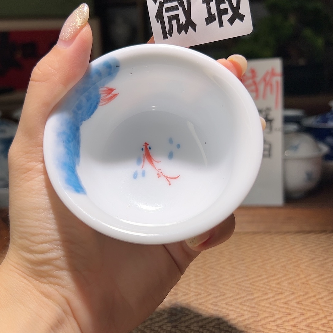 【闪购商品】瑕疵 手绘 压手杯