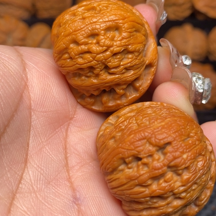 吊坠文玩核桃秦岭野生49