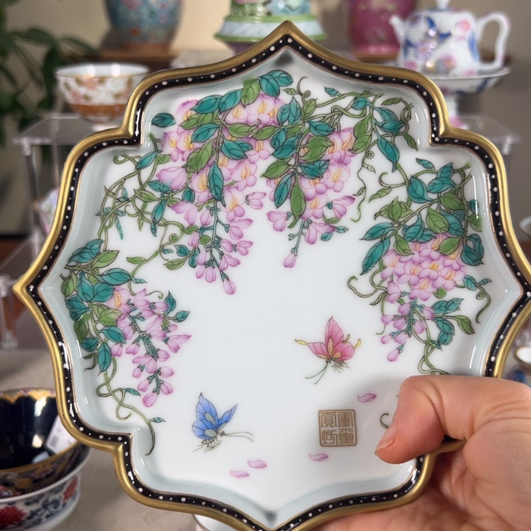 纯手工手绘 高端茶器