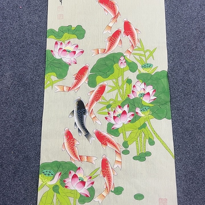 小鱼美术作品欣赏