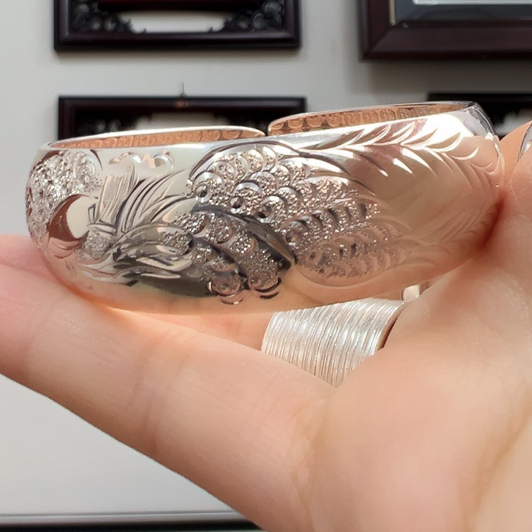 无足银凤凰手镯44