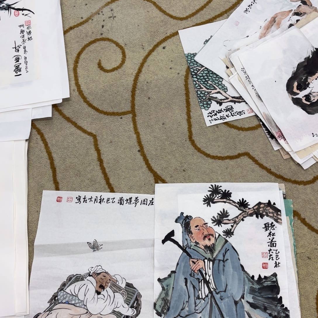 翰***阁国画左庭强李李李希李欣主播