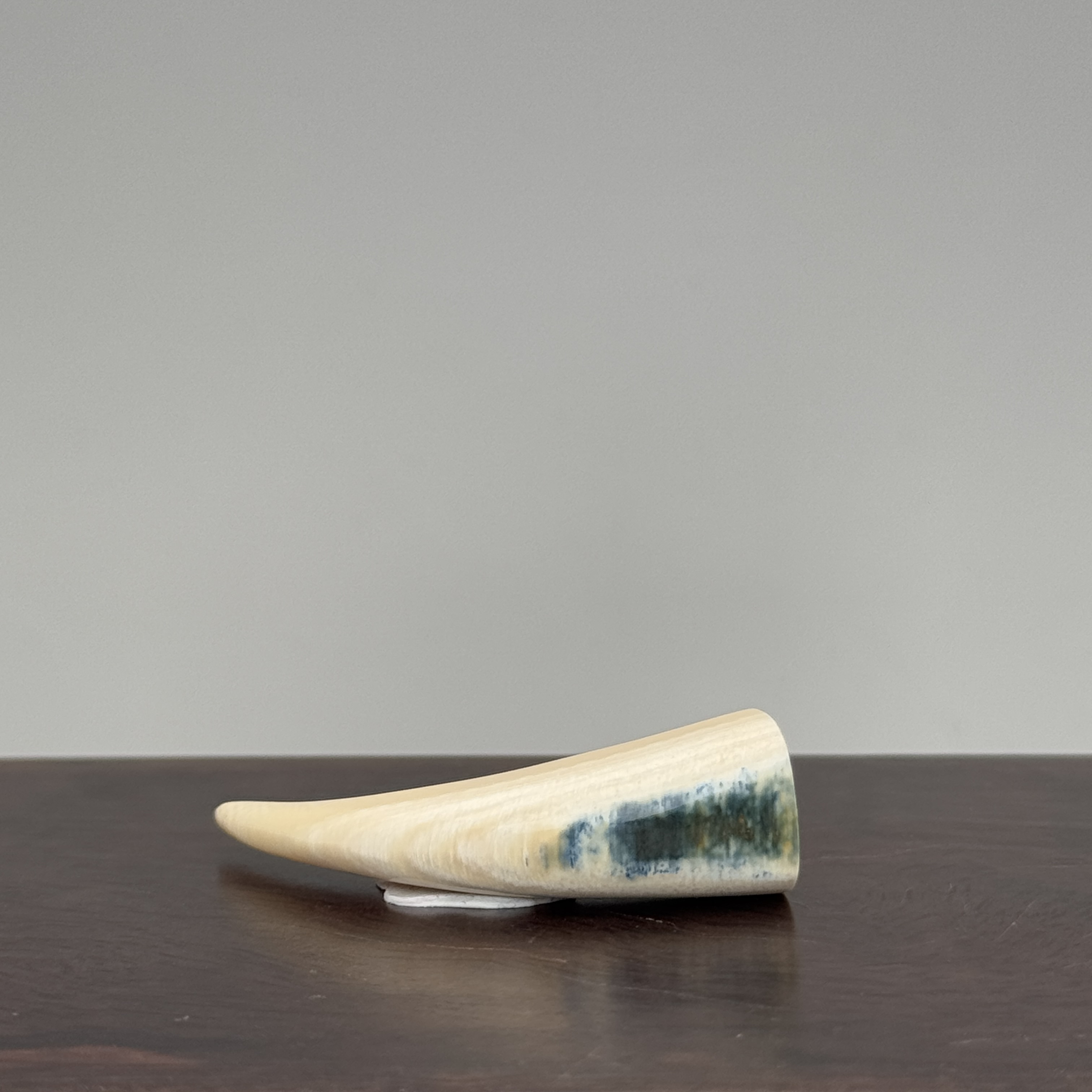 DEZHI/德志42*11*10mm3.8g牙尖吊坠天然猛犸牙K195默认打孔绑绳