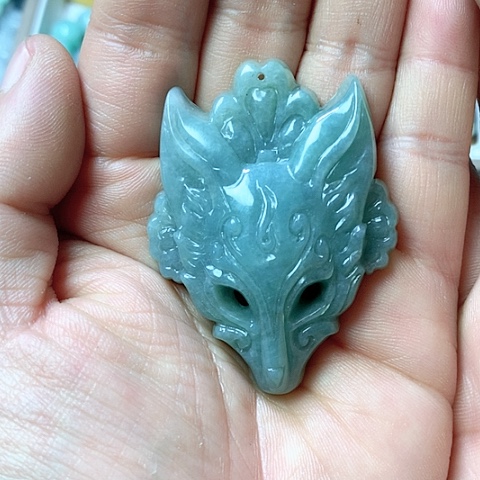 翡翠颈饰未镶嵌天然缅甸翡翠a货