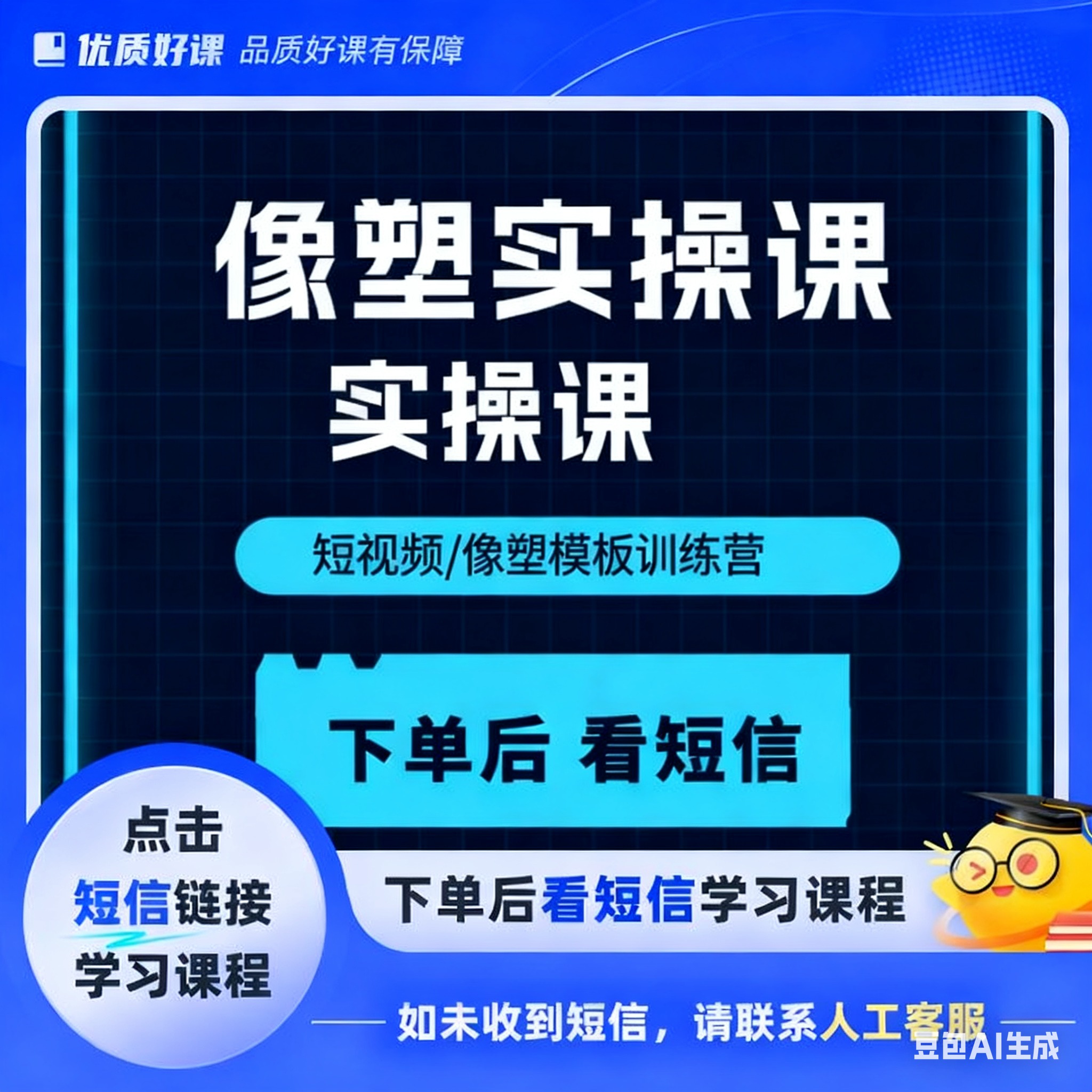像塑实操视频课(点击短信链接学习课程)