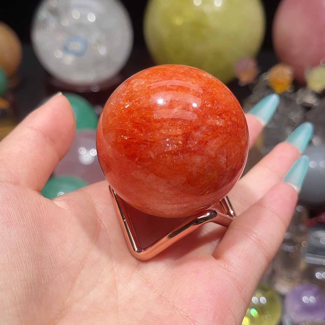 水晶珠宝半成品未镶嵌微瑕5.02