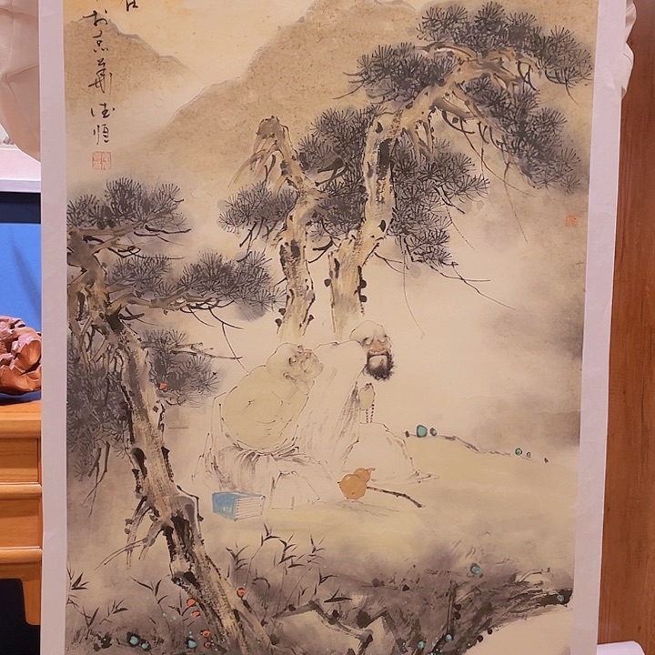 国画宋庄的一个小镇上的一