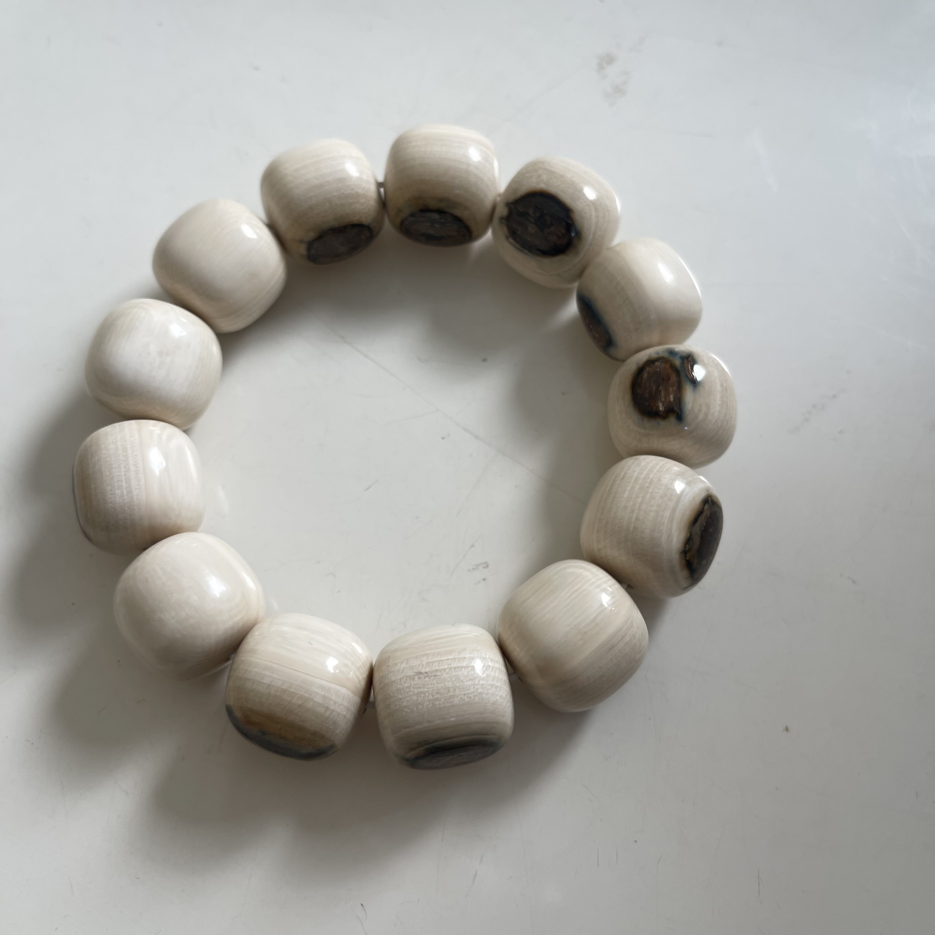 K3113猛犸蓝眼手串