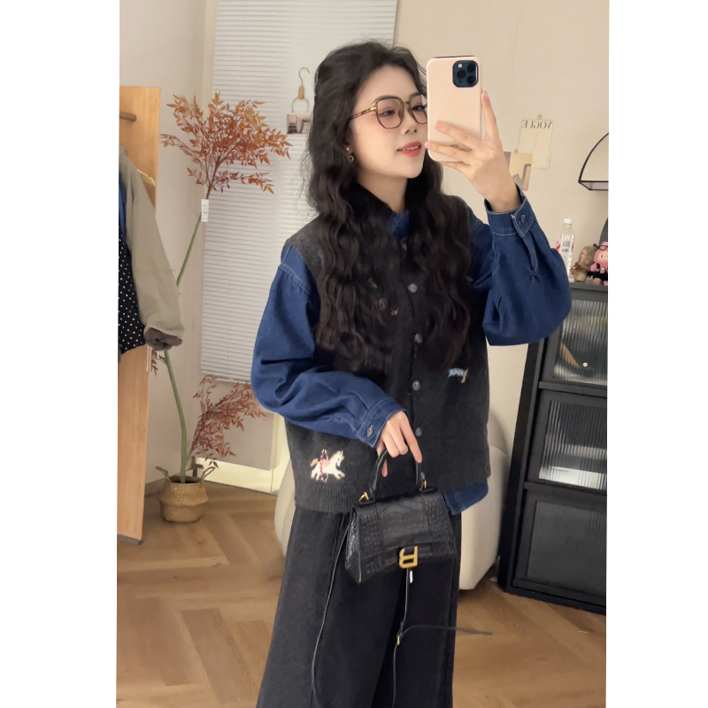 ER.XIN-"马到成功"冬季百搭马甲单品 叠穿好看 质感满满