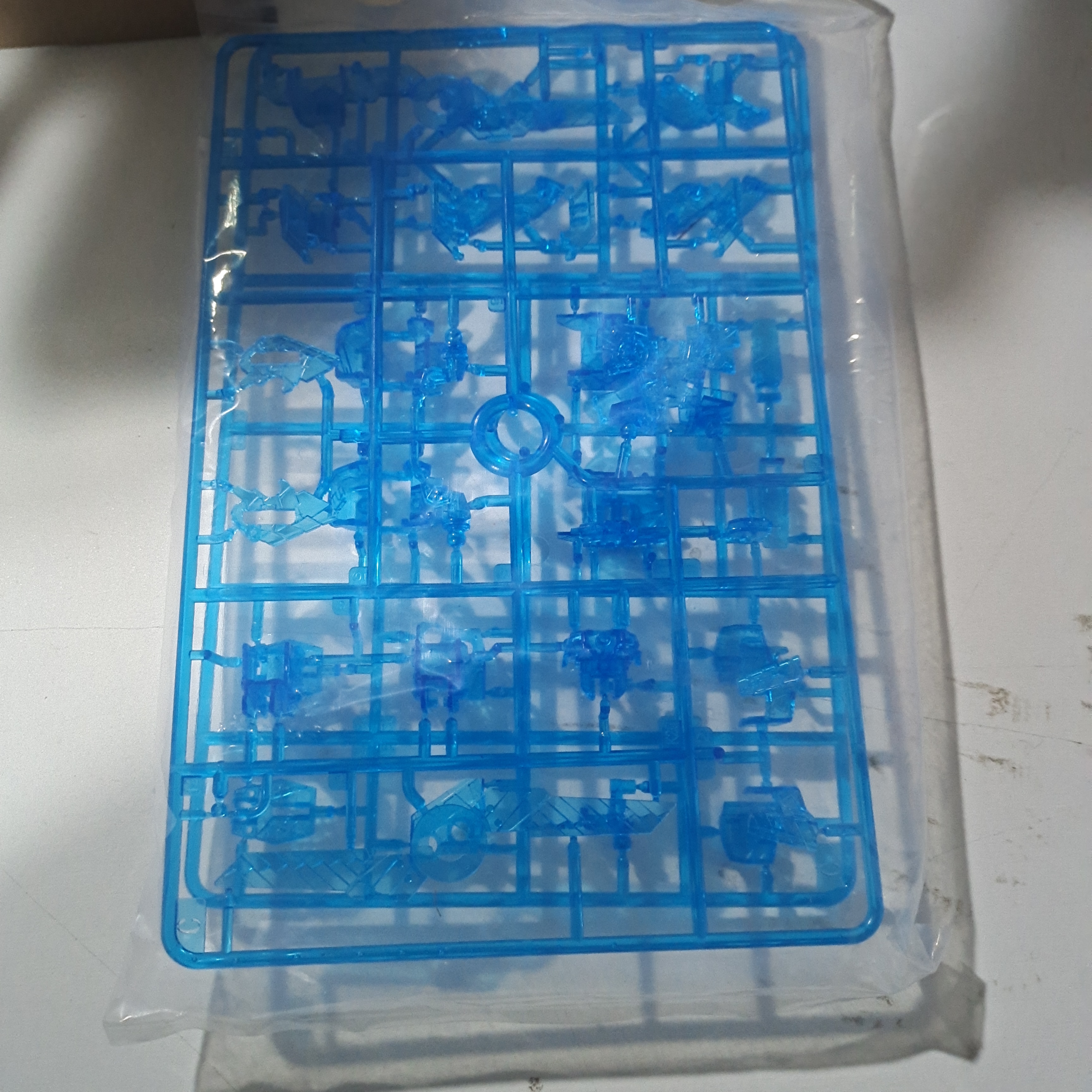 粉丝福利:RCW 赛可缪 框架 MG 1/100叙述 独角兽无荧光蓝色