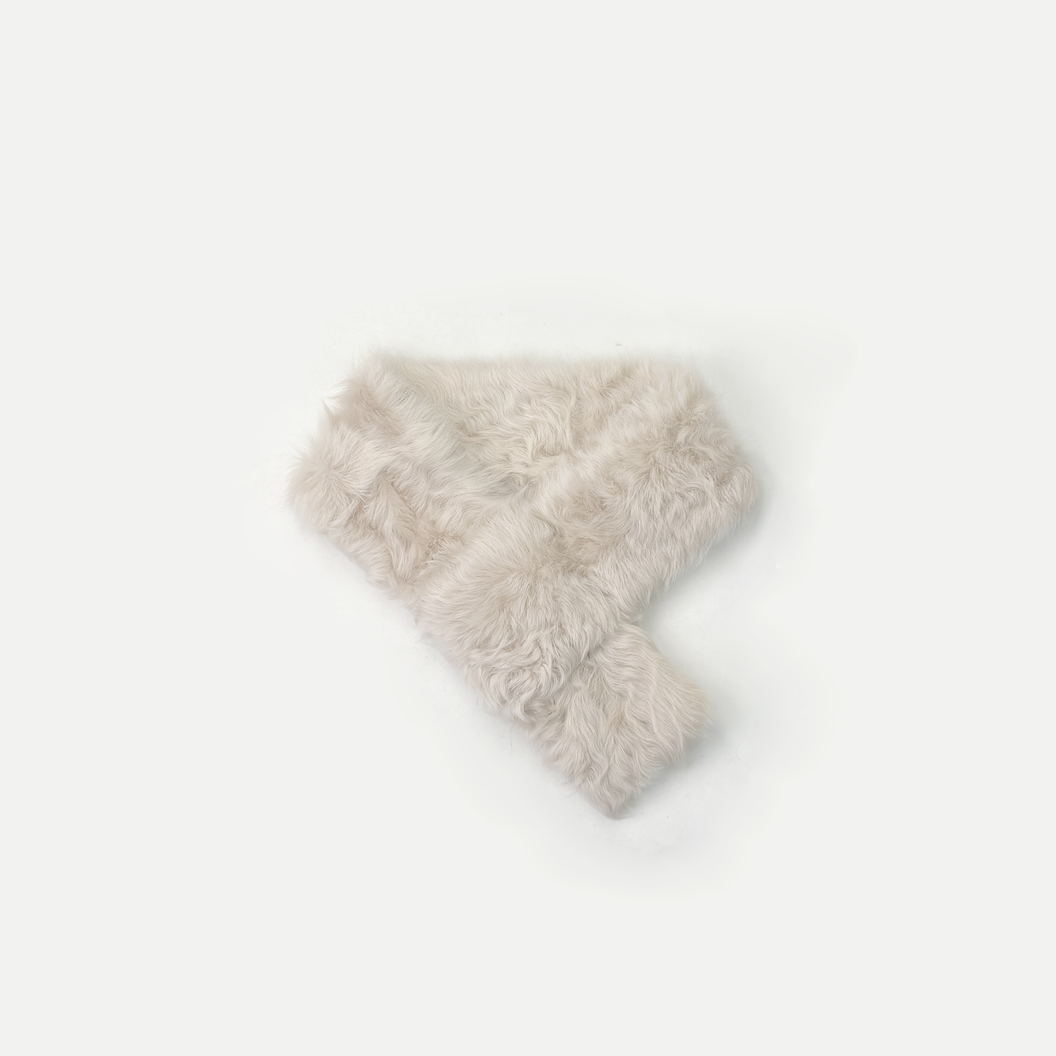 【坤姨专属】时尚简约慵懒百搭皮毛一体保暖围脖围巾 KY01291