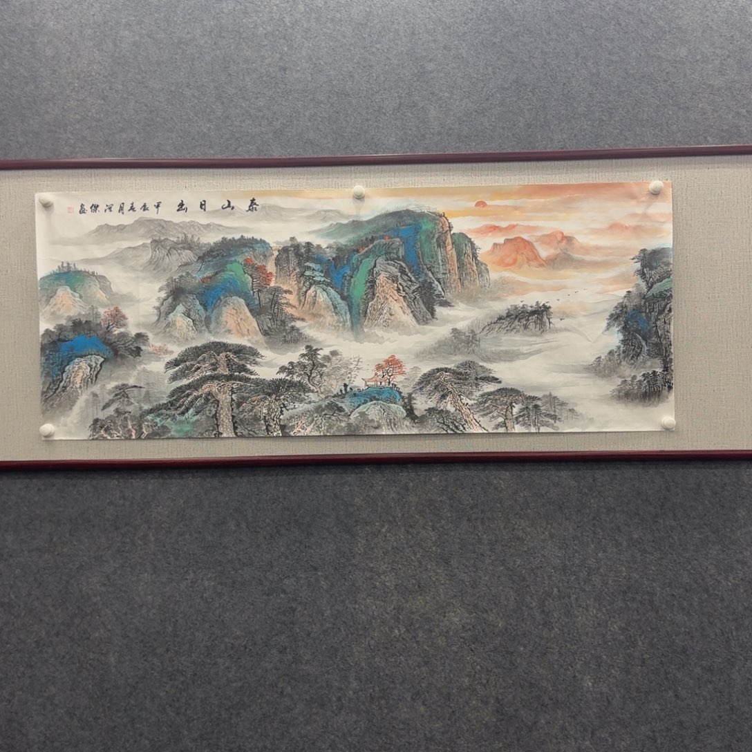 国画国画亲笔手绘原创