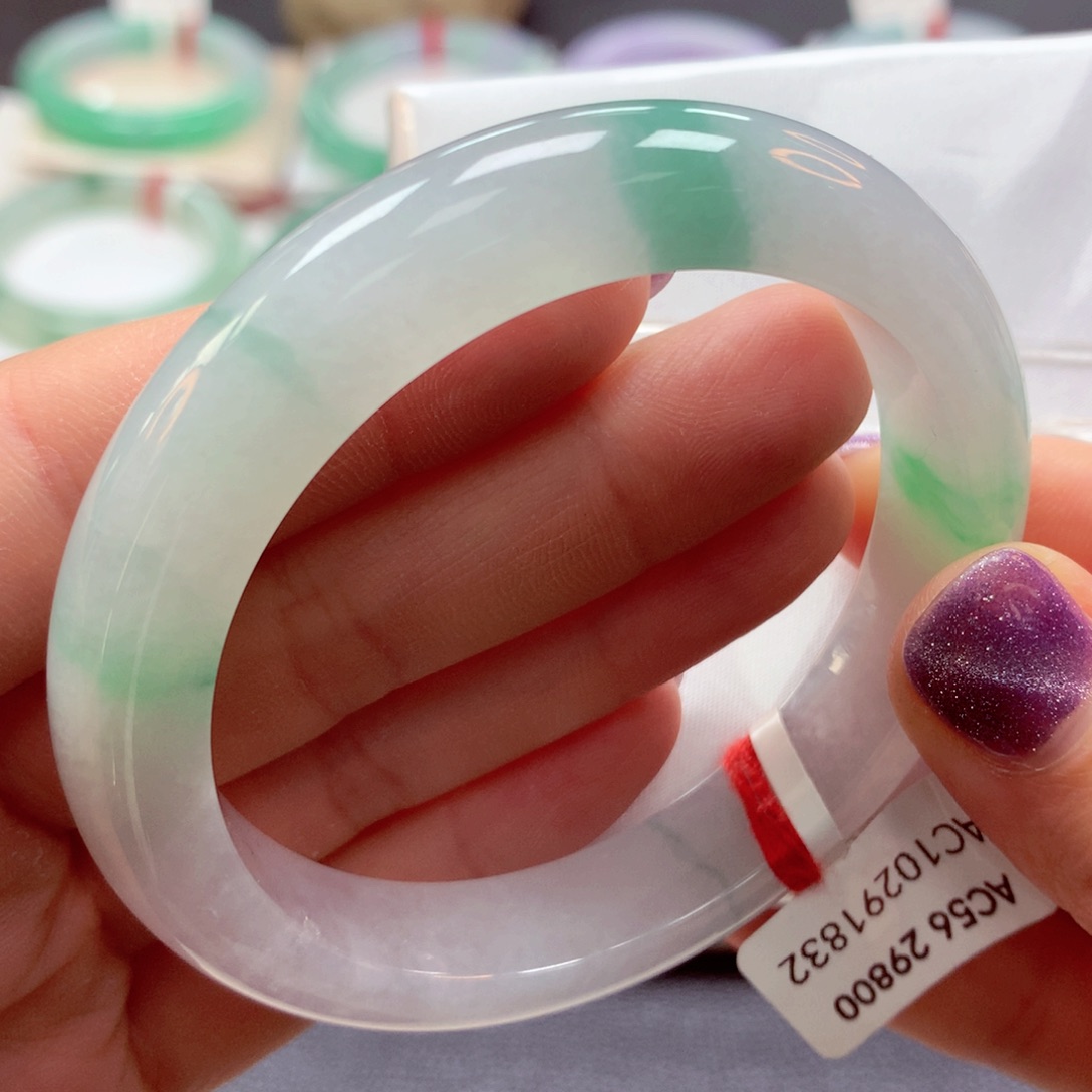 翡翠手镯未镶嵌40号